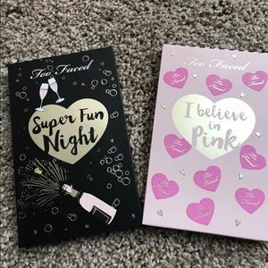 Too Faced pallets from best year ever collection